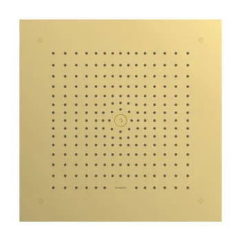 Dušas galva Hansgrohe Raindance E, 40x40 cm, pulēts zelts, 26252990 NEW