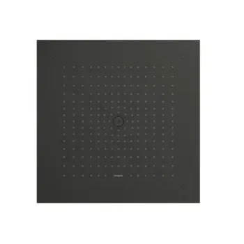 Dušas galva Hansgrohe Raindance E, 40x40 cm, EcoSmart, matēta melna hroms, 26253340 NEW