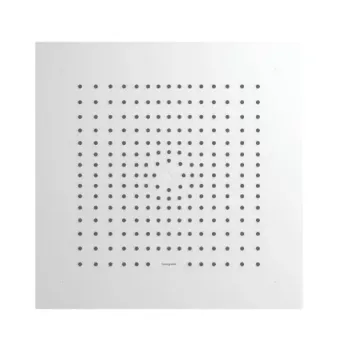 Dušas galva Hansgrohe Raindance E, 40x40 cm, EcoSmart, matēta balta, 26253700 NEW