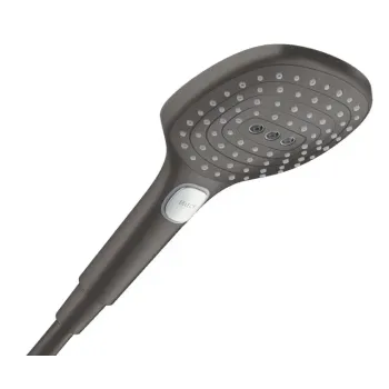 Dušas klausule Hansgrohe Raindance Select E, 3 režīmi, EcoSmart+, matēta melna hroms, 28729340 NEW