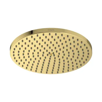 Dušas galva Hansgrohe Raindance S, diametrs 24 cm, EcoSmart+, pulēts zelts, 28821990 NEW