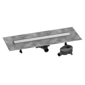 Dušas kanāls Hansgrohe RainDrain Go, 70 cm ar divpusēju resti, matēta nerūsējošā tērauda, 56272800 NEW