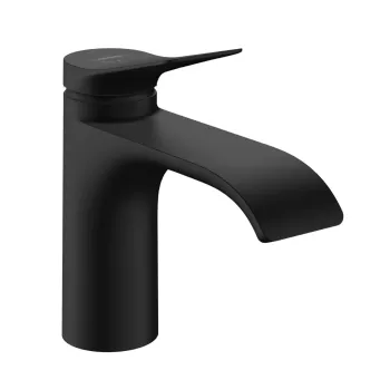 Vannas istabas izlietnes maisītājs Hansgrohe Vivenis, ar PopUp vārstu, EcoSmart, CoolStart, matēta melna, 75014670 NEW