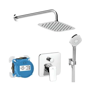 Dušas komplekts Ideal Standard CeraPlan, ar iebūvējamo daļu, 3 režīmi, hroms, BD195AA