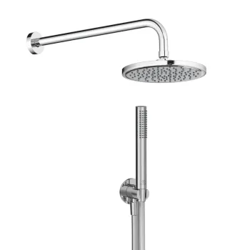 Dušas komplekts Ideal Standard Idealrain, ar rokas dušu, 20 cm, hroms, BD389AA