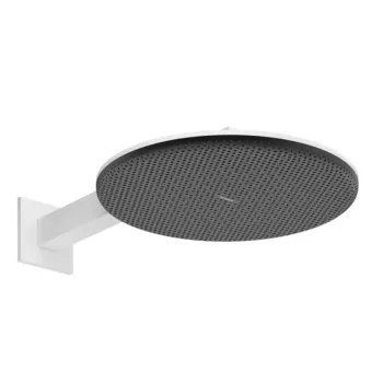 Dušas galva Hansgrohe Raindance Alive S, diametrs 30 cm, 2 režīmi, matēta balta, 24540700 NEW