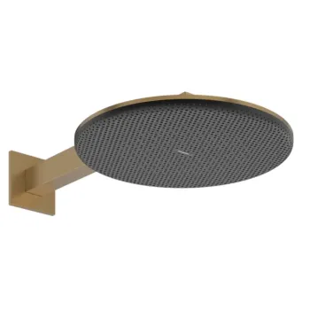 Dušas galva Hansgrohe Raindance Alive S, diametrs 30 cm, 2 režīmi, EcoSmart, matēta bronza, 24541140 NEW