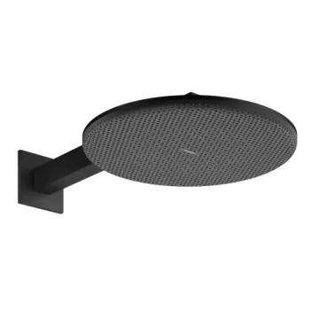 Dušas galva Hansgrohe Raindance Alive S, diametrs 30 cm, 2 režīmi, EcoSmart, matēta melna, 24541670 NEW