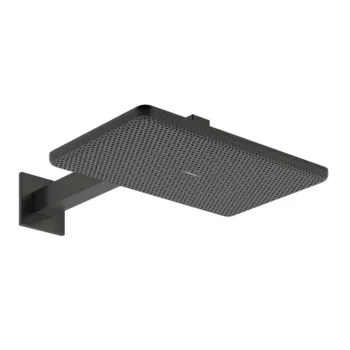 Dušas galva Hansgrohe Raindance Alive Q, 21x34 cm, 2 režīmi, EcoSmart, Tumšs matēts Hroms, 24551340 NEW