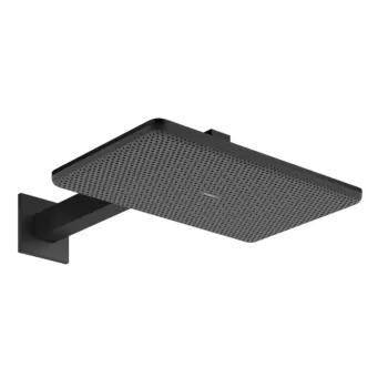 Dušas galva Hansgrohe Raindance Alive Q, 21x34 cm, 2 režimi, EcoSmart, matēta melna, 24551670 NEW