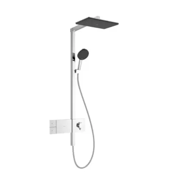 Dušas Sistēma Hansgrohe Raindance Alive Q, ar termostatu, 21x34 cm, 3 režīmi, hroms, 24580000 NEW