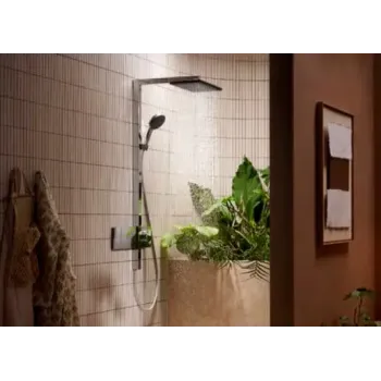 Dušas Sistēma Hansgrohe Raindance Alive Q, ar termostatu, 21x34 cm, 3 režīmi, hroms, 24581000 NEW