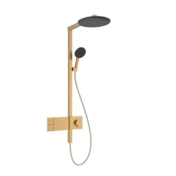 Dušas Sistēma Hansgrohe Raindance Alive S, ar termostatu, diametrs 30 cm, 3 režīmi, matēta bronza, 24582140 NEW