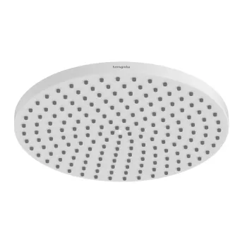 Dušas galva Hansgrohe Raindance S, diametrs 24 cm, EcoSmart, matēta balta, 27624700 NEW