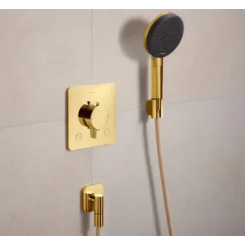 Dušas turētājs Hansgrohe Porter Fine, pulēts zelts, 28885990 NEW