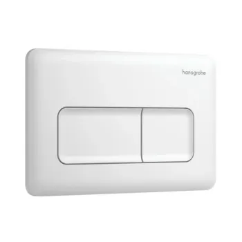 Poga iebūvējamajam rāmim Hansgrohe iFrame Original Q, matēta balta, 66001700 NEW