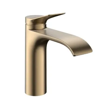 Vannas istabas izlietnes maisītājs Hansgrohe Vivenis, ar PopUp vārstu, EcoSmart, CoolStart, matēta bronza, 75023140 NEW