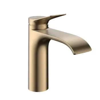 Vannas istabas izlietnes maisītājs Hansgrohe Vivenis, EcoSmart, CoolStart, matēta bronza, 75024140 NEW