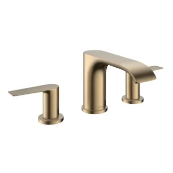 Vannas istabas izlietnes maisītājs Hansgrohe Vivenis, ar PopUp vārstu, iebūvējams EcoSmart, matēta bronza, 75033140 NEW