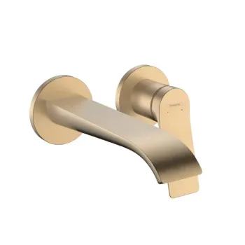Vannas istabas izlietnes maisītājs Hansgrohe Vivenis, iebūvējams, ar PopUp vārstu, EcoSmart, matēta bronza, 75050140 NEW