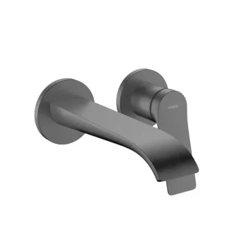 Vannas istabas izlietnes maisītājs Hansgrohe Vivenis, iebūvējams, ar PopUp vārstu, EcoSmart, matēta melna hroms, 75050340 NEW