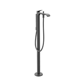 Vannas maisītājs Hansgrohe Vivenis, U Grīdas ar dušas komplektu, matēta melna hroms, 75445340 NEW