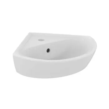 Vannas istabas izlietne Ideal Standard Eurovit, uz virsmas 48x35 cm, ar atveri, balta, E872701