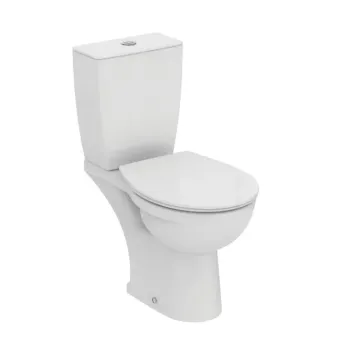 Tualetes pods Ideal Standard Eurovit, ar vāku, balts, W328801