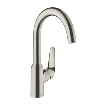 Virtuves Izlietnes Maisītājs Hansgrohe Focus M42, nerūsējošais tērauds, 71802800 NEW