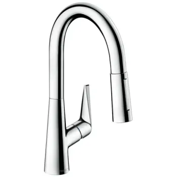 Virtuves Izlietnes Maisītājs Hansgrohe Talis M51, izvelkams uzgalis, sBOX, hroms, 73850000 NEW