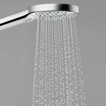 Dušas komplekts Hansgrohe Raindance Select S, 120 3jet P ar turētāju un dušas šļūteni 1,6 m, hroms, 27668000 NEW