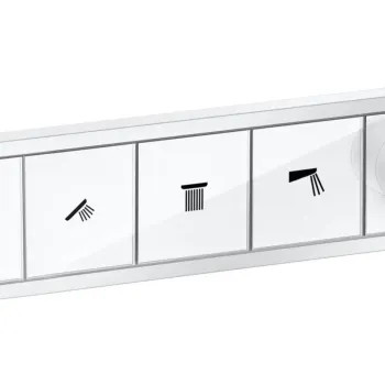 Dušas maisītājs Hansgrohe RainSelect, ar termostatu, matēta balta, 15381700 NEW