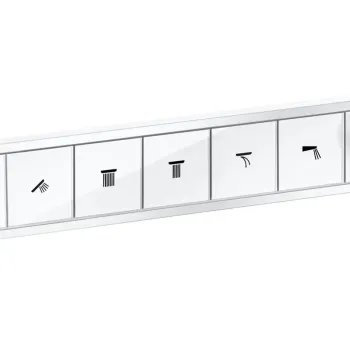 Vannas / Dušas maisītājs Hansgrohe RainSelect, iebūvējams, ar termostatu, matēta balta, 15384700 NEW