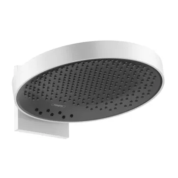 Dušas galva Hansgrohe Rainfinity, 360 ar pieslēgumu, 3 režīmi, matēta balta, 26234700 NEW