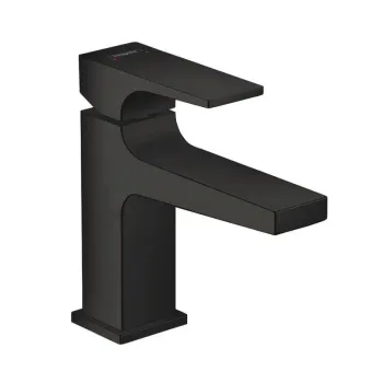 Vannas istabas izlietnes maisītājs Hansgrohe Metropol, ar Push-Open izplūdi, matēta melna, 32500670 NEW