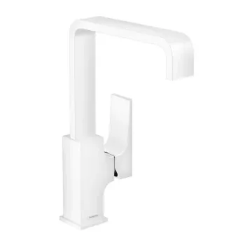 Vannas istabas izlietnes maisītājs Hansgrohe Metropol, ar Push-Open izplūdi, matēta balta, 32511700 NEW