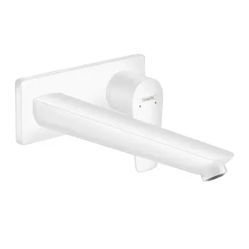 Vannas istabas izlietnes maisītājs Hansgrohe Talis E, iebūvējams, matēta balta, 71734700 NEW