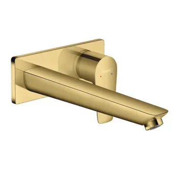 Vannas istabas izlietnes maisītājs Hansgrohe Talis E, iebūvējams, pulēts zelts, 71734990 NEW