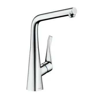 Virtuves Izlietnes Maisītājs Hansgrohe Metris M71, EcoSmart, hroms, 14782000 NEW