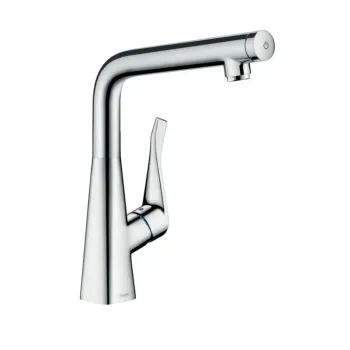 Virtuves Izlietnes Maisītājs Hansgrohe Metris M71, EcoSmart, hroms, 14785000 NEW
