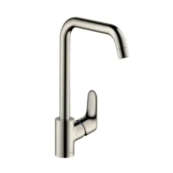 Virtuves Izlietnes Maisītājs Hansgrohe Focus M41, EcoSmart, nerūsējošais tērauds, 31821800 NEW