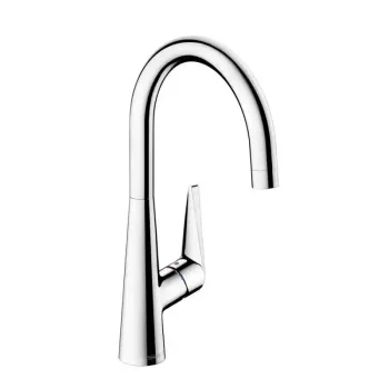 Virtuves Izlietnes Maisītājs Hansgrohe Talis M51, EcoSmart, hroms, 72816000 NEW
