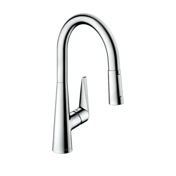 Virtuves Izlietnes Maisītājs Hansgrohe Talis M51, izvelkams uzgalis, hroms, 72817000 NEW
