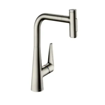 Virtuves izlietnes maisītājs Hansgrohe Talis Select M51, izvelkams uzgalis, nerūsējošais tērauds, 72823800 NEW