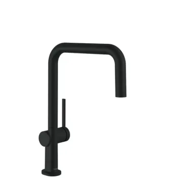 Virtuves Izlietnes Maisītājs maisītājs Hansgrohe Talis M54, EcoSmart, matēta melna, 72844670 NEW