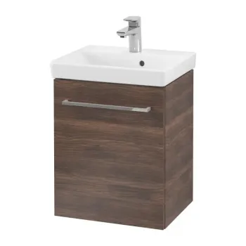 Vannas istabas skapītis Villeroy & Boch Avento, ar SoftClosing (bez izlietnes), 43x51x35 cm, 1 durvis, Arizona Oak, A88701VH