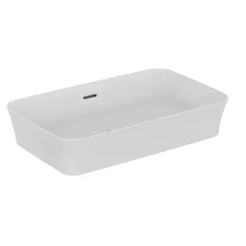 Vannas istabas izlietne Ideal Standard Ipalyss, uz virsmas 55x38 cm, ar pārplūdi, balta, E2078MA