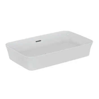 Vannas istabas izlietne Ideal Standard Ipalyss, uz virsmas 65x40 cm, ar pārplūdi, balta, E1887MA