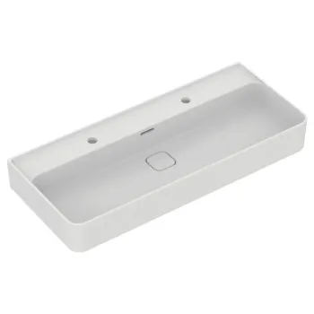 Vannas istabas izlietne Ideal Standard Strada II, 100x43 cm, ar 2 atverēm maisītājam, alpine white, T372401