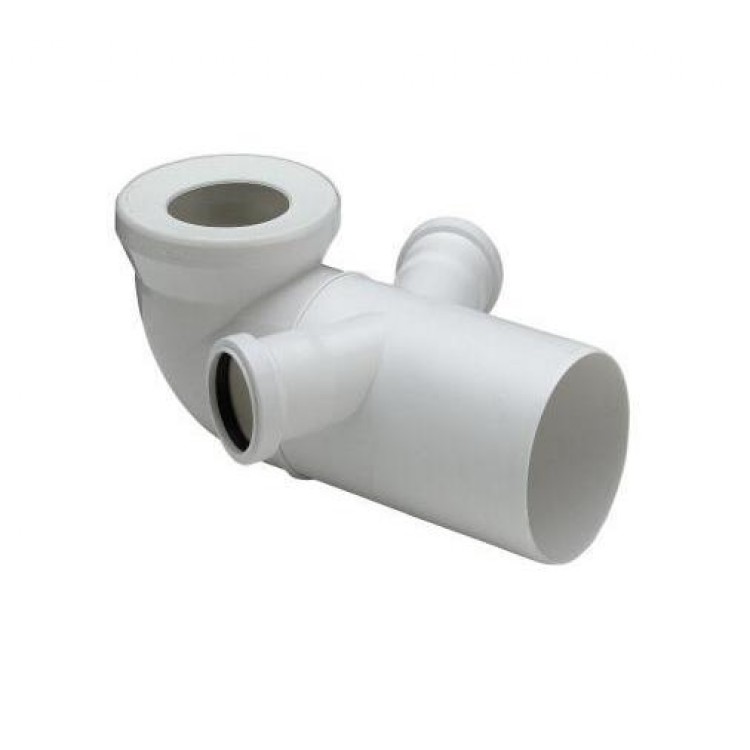 VIEGA WC līkums 90GR ar diviem izv. 191801 VIEGA WC līkums 90GR ar diviem izv. 191801